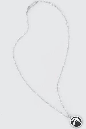 AMBUSH Naszyjnik srebrny Epoxy Amblem Charm BMOB00ES24SIL