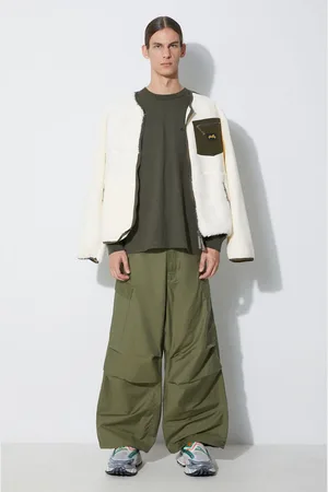 Stan Ray Bluza PATCHWORK FLEECE CARDIGAIN męska kolor wzorzysta AW2319827