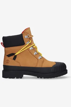 Timberland Workery Heritage 6 In Boot kolor na płaskim obcasie A2JWX-BROWN