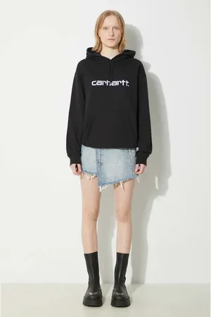 Carhartt Bluza Hooded Carhartt Sweatshirt damska kolor z kapturem z aplikacją I033648.0D2XX