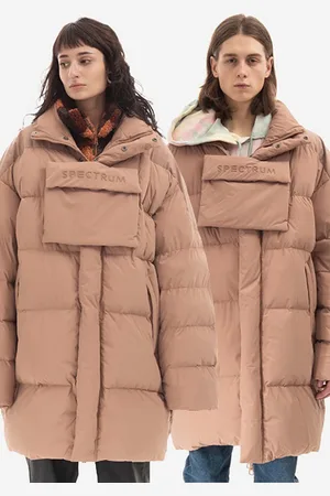 A.A. Spectrum Kurtka puchowa Vidor kolor zimowa oversize 82221505-MOCCA.BROW