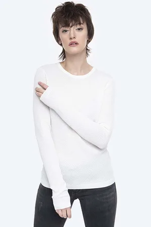 Norse projects Sweter bawełniany kolor lekki NW45.0198.0957-0957