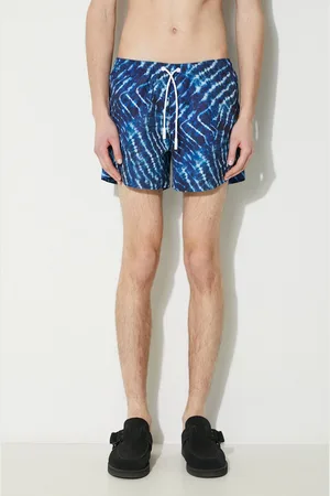 MARCELO BURLON Szorty kąpielowe Aop Sound Waves Swim Short kolor CMFA003S24FAB0024501