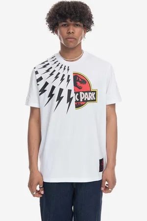 Neil Barrett Neil Barett t-shirt bawełniany kolor z nadrukiem PBJT141.U533S-1141