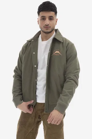 Maharishi Kurtka Embroidered Tour męska kolor przejściowa 4095.OLIVE-OLIVE
