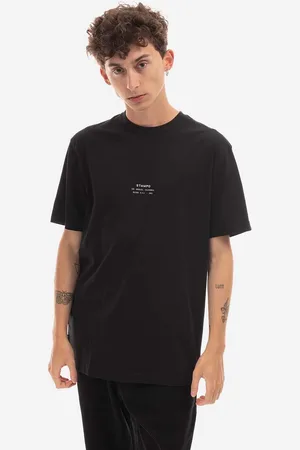 STAMPD T-shirt bawełniany kolor gładki SLA.M2990TE-WHT