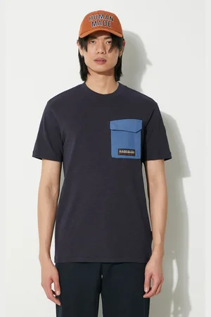Napapijri T-shirt bawełniany S-Tepees męski kolor z aplikacją NP0A4HQJ1761