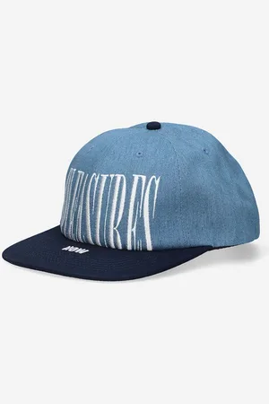Pleasures Czapka z daszkiem bawełniana kolor z aplikacją P23SP069-DENIM