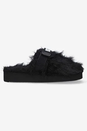 SUICOKE Klapki ZAVO-2EU BLACK damskie kolor ZAVO.2EU-BROWN