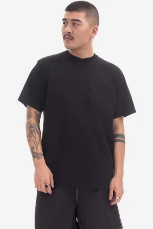 ENGINEERED GARMENTS T-shirt bawełniany kolor z nadrukiem 23S1H010.NLP018A-P018A