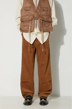 ENGINEERED GARMENTS Spodnie sztruksowe Climbing Pant kolor proste 23F1F033.WP003