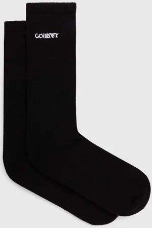 MARCELO BURLON Skarpetki Manifesto Logo Shorts Socks męskie kolor CMRA015S24KNI0021001