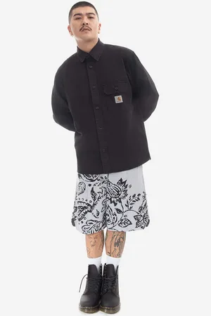 ENGINEERED GARMENTS Szorty męskie kolor melanżowe 23S1B034.NL071-NL071