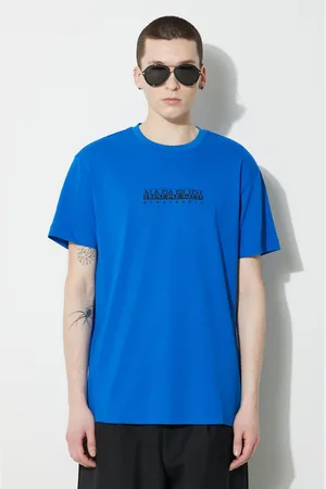 Napapijri T-shirt bawełniany S-Box Ss 4 męski kolor z nadrukiem NP0A4H8SB2L1