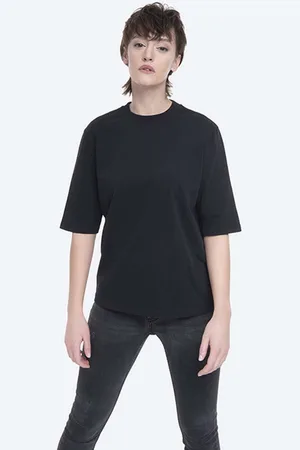 Norse projects T-shirt bawełniany Ginny Heavy Jersey kolor NW01.0056.9999-9999