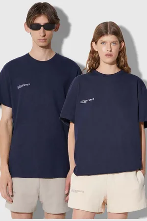 The Pangaia T-shirt kolor z nadrukiem