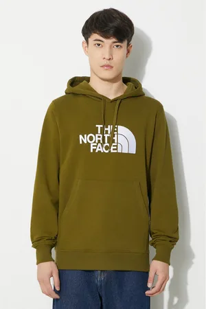 The North Face Bluza bawełniana M Light Drew Peak Pullover Hoodie męska kolor z kapturem z aplikacją NF00A0TEPIB1
