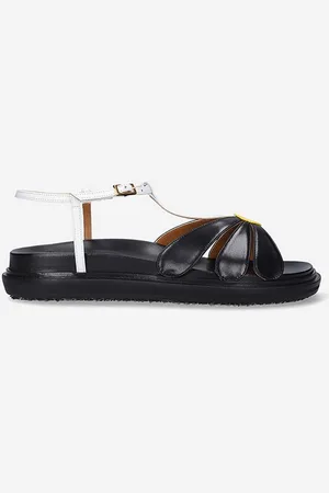 Marni Sandały skórzane damskie kolor FBMS013901.P3586.ZO131