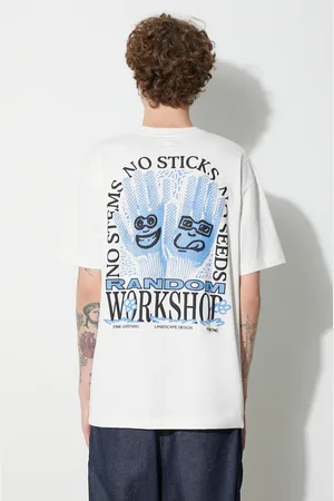 MARKET T-shirt bawełniany kolor z nadrukiem