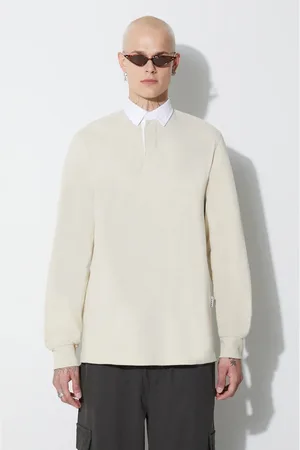 TAIKAN Longsleeve bawełniany L/S Polo Shirt kolor gładki TK0007.CRM