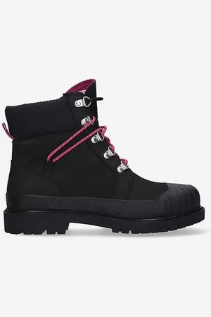 Timberland Workery Heritage 6 In Boot kolor na płaskim obcasie A2JWZ-BLACK