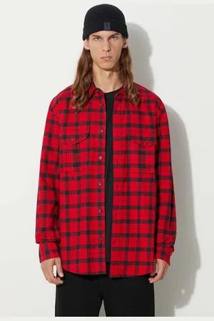 Filson Koszula bawełniana Alaskan Guide Shirt męska kolor regular z kołnierzykiem klasycznym FMCAM0005