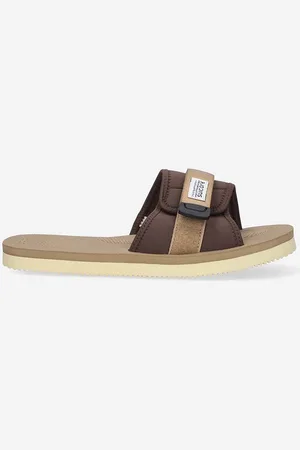 SUICOKE Klapki kolor PADRI-OLIVEBLACK