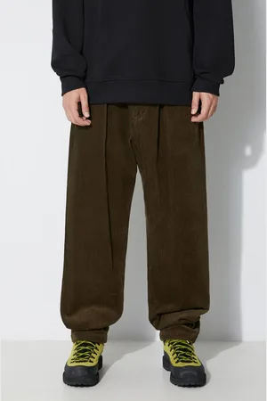 ENGINEERED GARMENTS Spodnie sztruksowe Carlyle Pant kolor proste 23F1F012.WP009