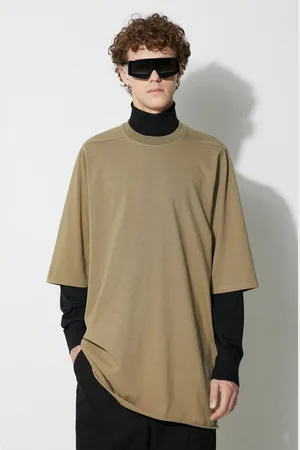 Rick Owens Rick Owens t-shirt bawełniany kolor gładki