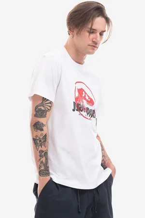Neil Barrett Neil Barett t-shirt bawełniany kolor z nadrukiem PBJT142.U506S-1141