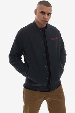 Maharishi Kurtka bomber męski kolor przejściowa 4023.BLACK-BLACK