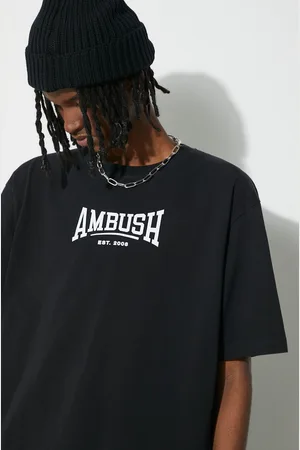 AMBUSH T-shirt bawełniany Graphic męski kolor z nadrukiem BMAA006S24JER