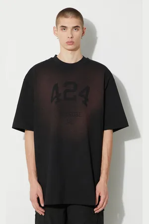 424 FAIRFAX T-shirt bawełniany męski kolor z nadrukiem 35M182S3T 236511