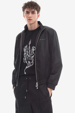 HAN Kjøbenhavn Bluza Track Top męska kolor gładka M.132573-BLACK