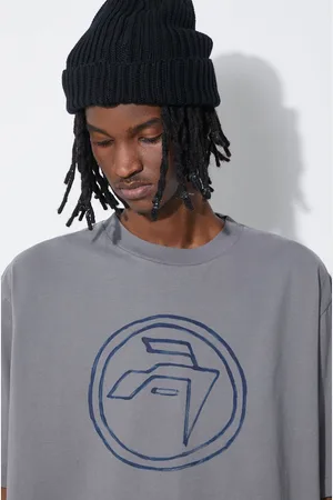 AMBUSH T-shirt bawełniany Hand Drawn Emblem męski kolor z nadrukiem BMAA007S24JER