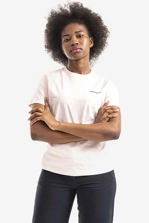 Norse projects T-shirt bawełniany Gro Logo kolor NW01.0077.5507-5507