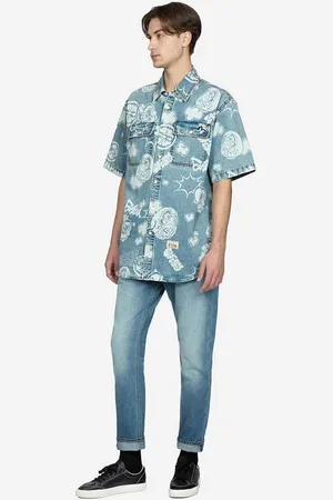 Evisu Jeansy męskie kolor 2ESHTM3JE12517CT-indigo