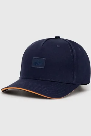 Alpha Industries Czapka z daszkiem bawełniana Essentials RL kolor z aplikacją 146900