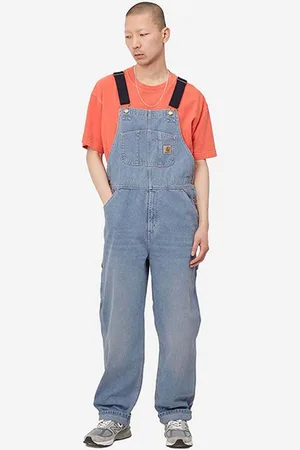 Carhartt Ogrodniczki jeansowe Bib Overall kolor I022946