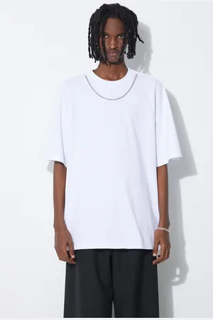 AMBUSH T-shirt bawełniany Ballchain męski kolor gładki BMAA001S24JER