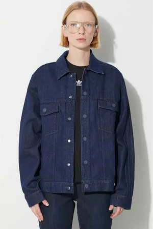 adidas Kurtka jeansowa Denim Jacket damska kolor przejściowa oversize IN0265