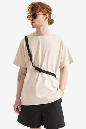 STAMPD T-shirt bawełniany kolor gładki SLA.M2823TE-SND