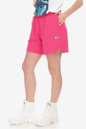 PUMA Szorty damskie kolor gładkie high waist 538361.25-ROZOWY
