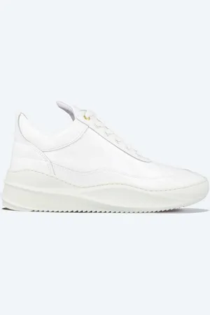 Filling pieces Sneakersy skórzane Low Top Sky Shine 25528301901 kolor 25528301901-WHITE