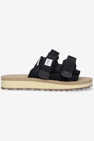 SUICOKE Klapki MOTO-CAB-ECO kolor MOTO.CAB.ECO-BLACKBEIGE