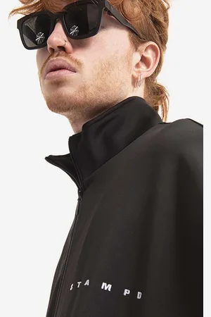 STAMPD Bluza męska kolor gładka SLA.M2874JK-BLK