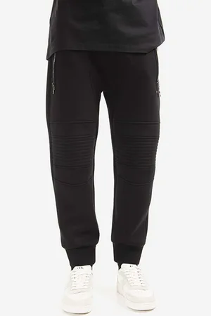 Neil Barrett Neil Barett spodnie dresowe Skinny Low Rise Swatpants kolor gładkie BJP002BH.S505C.01