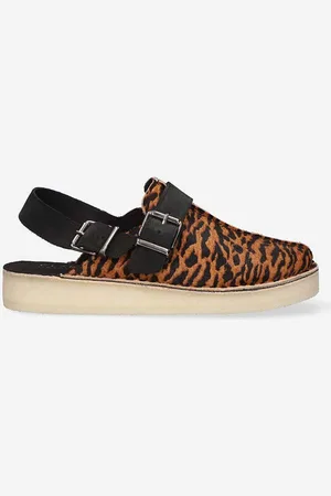 Clarks Klapki zamszowe Trek Mule damskie kolor 26169977