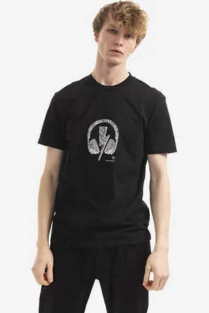 Neil Barrett Neil Barett t-shirt bawełniany Bolts kolor z nadrukiem BJT050S.S525S.1496