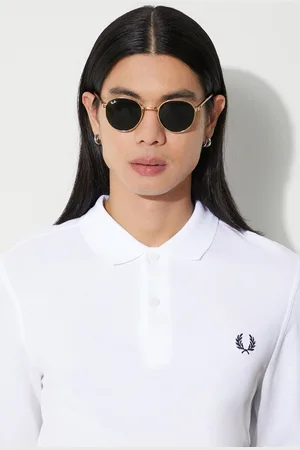 Fred Perry Longsleeve bawełniany kolor z aplikacją M6006.100